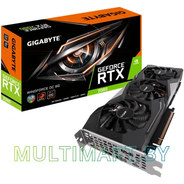 Видеокарта Gigabyte GeForce RTX 2080 Windforce 8GB GDDR6 (GV-N2080WF3-8GC) картинка 10